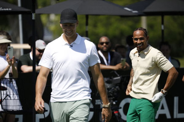 Tom Brady and Lewis Hamilton host an event in Miami