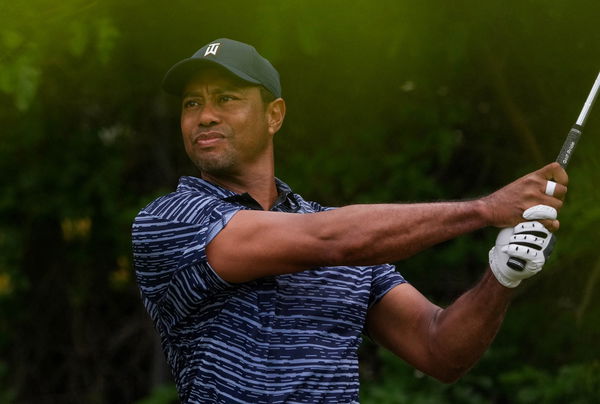 Golf legend Tiger Woods joins forces with baseball star Mike Trout