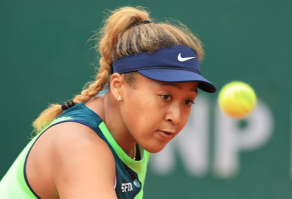 Naomi Osaka's family watch the game of Naomi Osaka during the