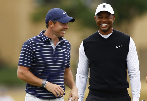 Tiger Woods and Rory McIlroy