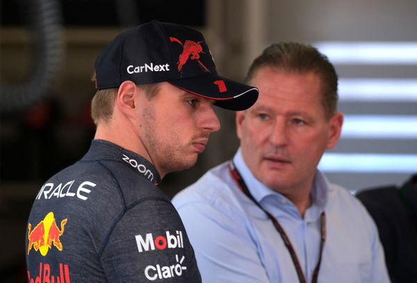 Max Verstappen (L) Jos Verstappen (R)