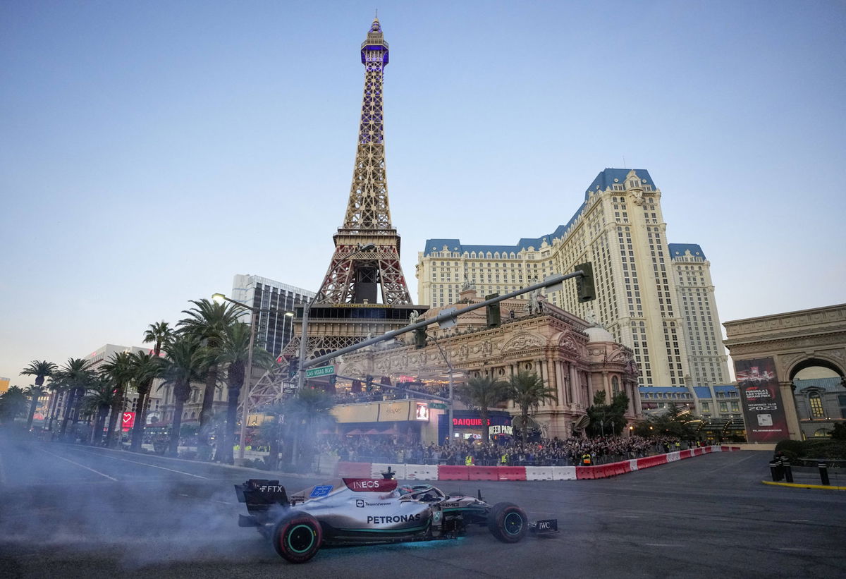 Las Vegas Formula One paving is nearing completion. Liberty Media, F1's  parent company, has financed the reported $80MM of paving and road…