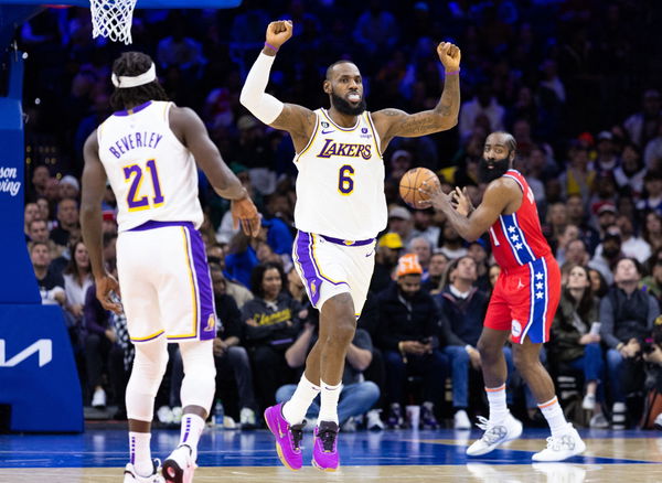 NBA: Los Angeles Lakers at Philadelphia 76ers