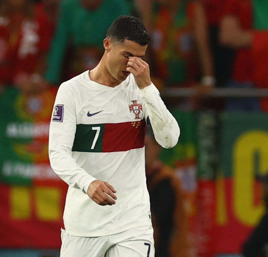 Heartbroken Portugal exit World Cup with heads held high