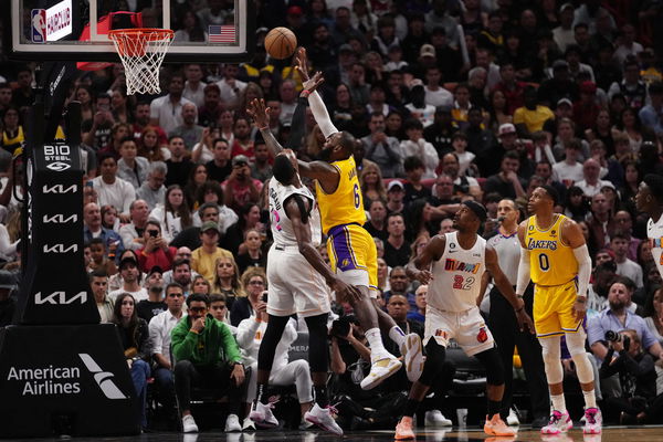 NBA: Los Angeles Lakers at Miami Heat