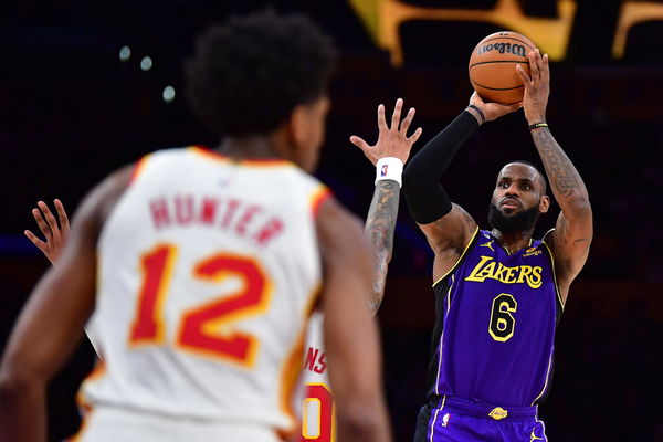 NBA: Atlanta Hawks at Los Angeles Lakers