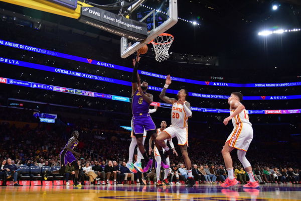 NBA: Atlanta Hawks at Los Angeles Lakers