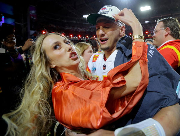 Day after winning Super Bowl, Patrick Mahomes enjoys Disneyland with family