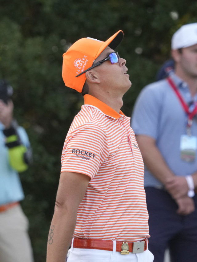 rickie fowler golf belt