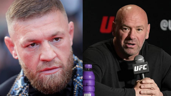 Dana White and Conor McGregor