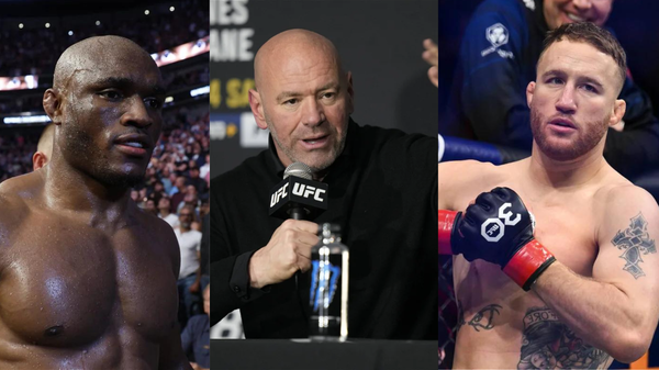 Kamaru Usman, Dana white, justin Gaethje