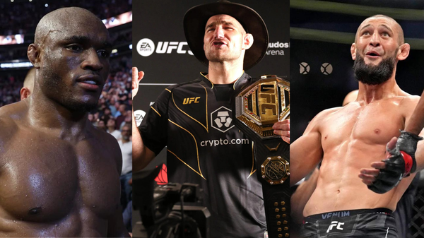 Kamaru Usman, Sean Strickland, Khamzat Chimaev