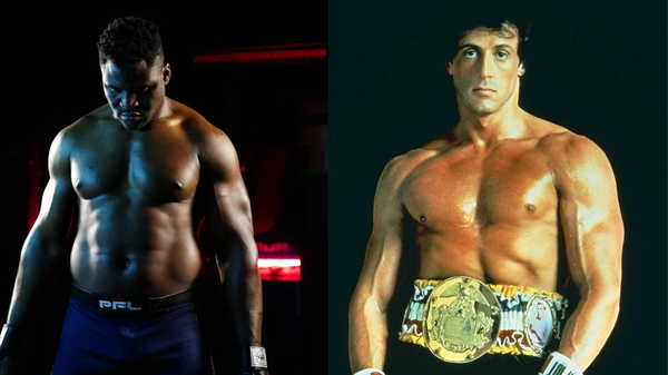 Francis Ngannou, Slyvester Stallone