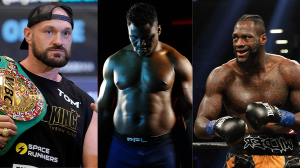 Tyson Fury, Francis Ngannou, Deontay Wilder