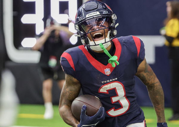 NFL Injury Report – Bad Scene in Houston as Rookie WR Tank Dell Carted Off  the Field After Brutal Blow - EssentiallySports