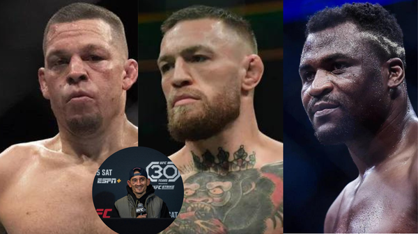 Nate Diaz, Conor MCGregor, Francis Ngannou, Max Holloway