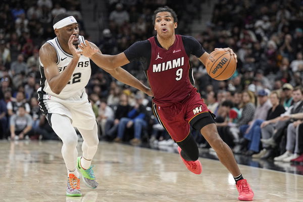 NBA: Miami Heat at San Antonio Spurs