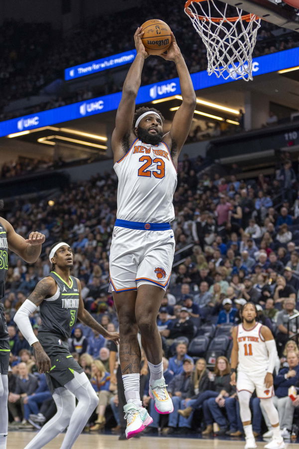 NBA: New York Knicks at Minnesota Timberwolves