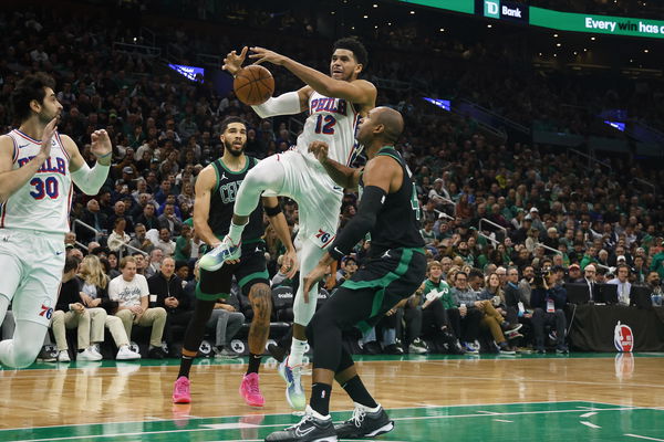 NBA: Philadelphia 76ers at Boston Celtics