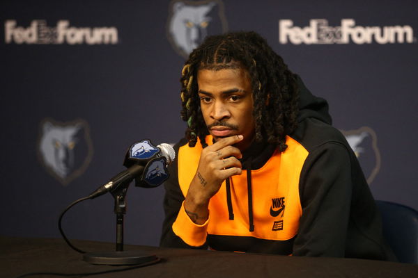 NBA: Memphis Grizzlies Ja Morant Press Conference