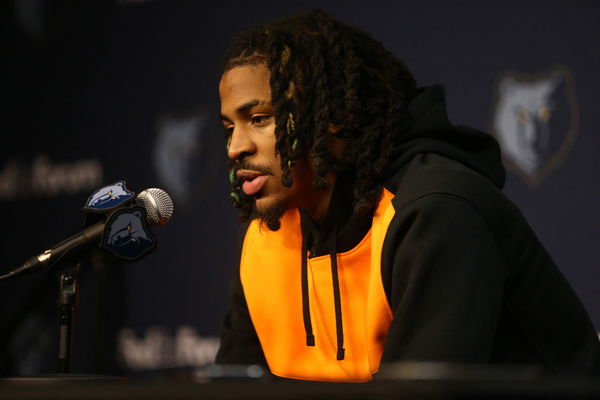 NBA: Memphis Grizzlies Ja Morant Press Conference