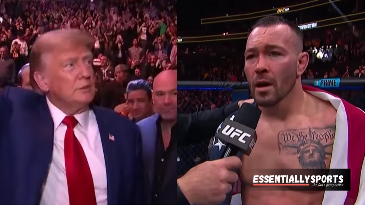 UFC 296: Leon Edwards dominates Colby Covington in front of Donald Trump to  retain title and exact revenge for dad joke