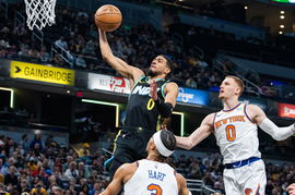 NBA: New York Knicks at Indiana Pacers