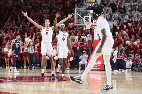 NCAA Basketball: Auburn at Arkansas