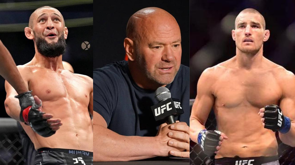 Khamzat Chimaev,Dana White,Sean strickland