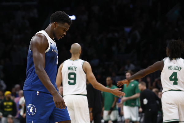 NBA: Minnesota Timberwolves at Boston Celtics