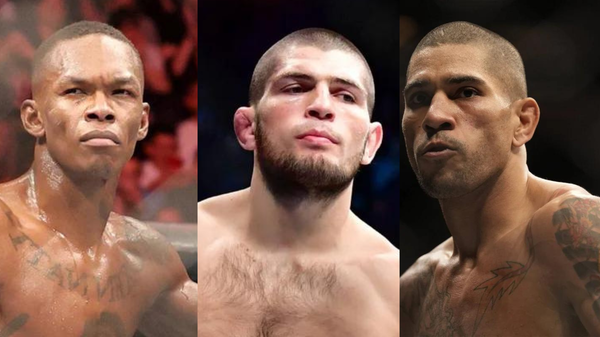 Israel Adesanya, Khabib Nurmagomedov, Alex Pereira