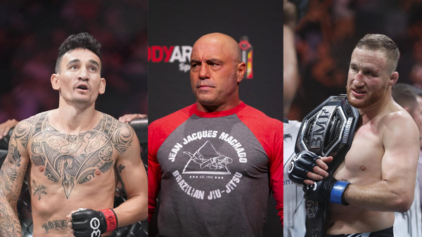 Max Holloway, Joe Rogan,Justin Gaethje