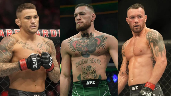 Dustin Poirier,Conor McGregor,Colby Covington