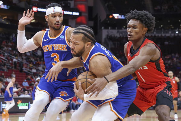 NBA: New York Knicks at Houston Rockets