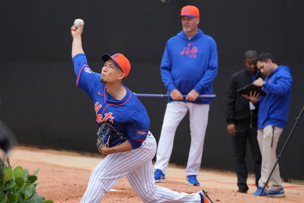 MLB: New York Mets-Workouts