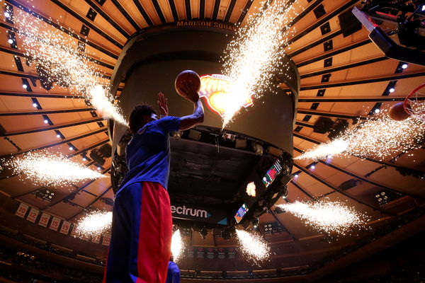 NBA: Detroit Pistons at New York Knicks