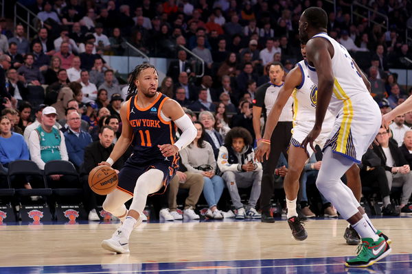 NBA: Golden State Warriors at New York Knicks