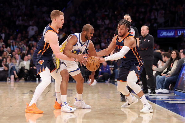 NBA: Golden State Warriors at New York Knicks