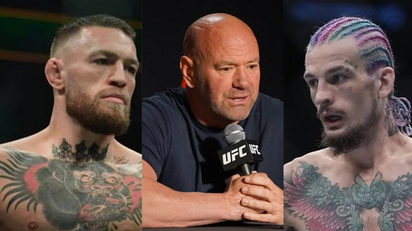 Conor McGregor,Dana Wihte,Sean O&#8217;Malley