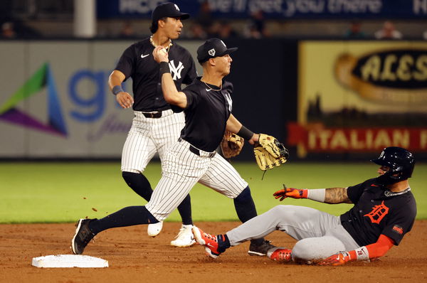 MLB: Spring Training-Detroit Tigers at New York Yankees