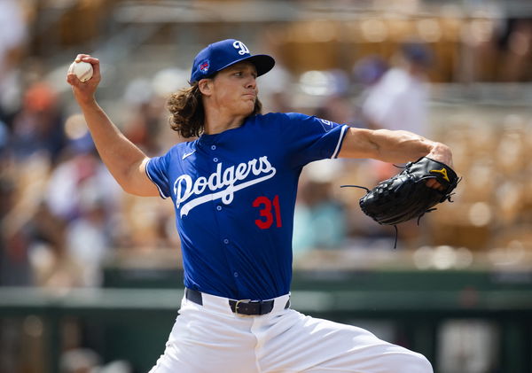 MLB: Spring Training-San Francisco Giants at Los Angeles Dodgers