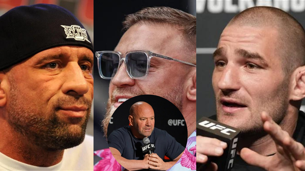 Mark Coleman,Conor McGregor,Sean Strickland,Dana White