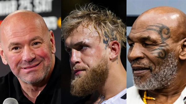 Dana White,Jake Paul,Mike Tyson