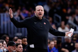 NBA: New York Knicks at Denver Nuggets