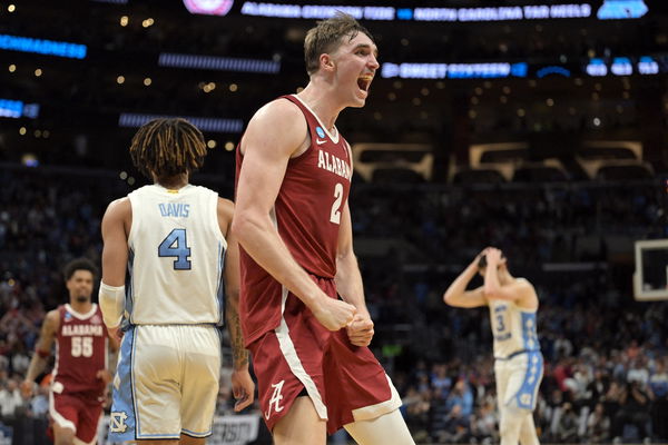 NCAA Basketball: NCAA Tournament West Regional-Alabama vs North Carolina