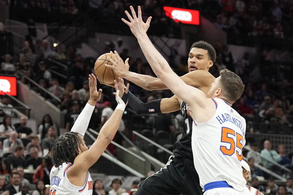 NBA: New York Knicks at San Antonio Spurs