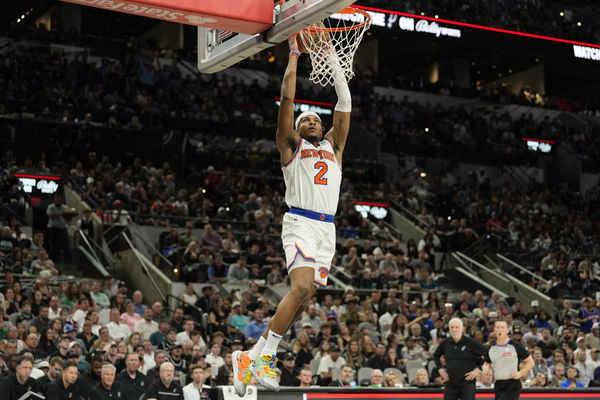 NBA: New York Knicks at San Antonio Spurs