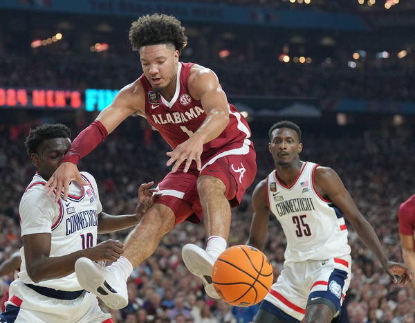 NCAA Basketball: Final Four National Semifinal-Alabama vs Connecticut