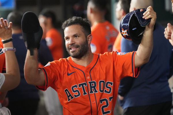 MLB: Jose Altuve-Houston Astros at Texas Rangers