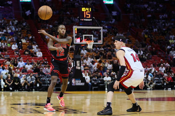 NBA: Playoffs-Chicago Bulls at Miami Heat